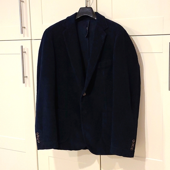 S17 Milano Other - Blue Corduroy sportjacket, EU54 but fits like EU52 EASTER MAKE AN OFFER SALE!